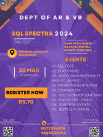 SQL spectra 2024 Technical Symposium Poster